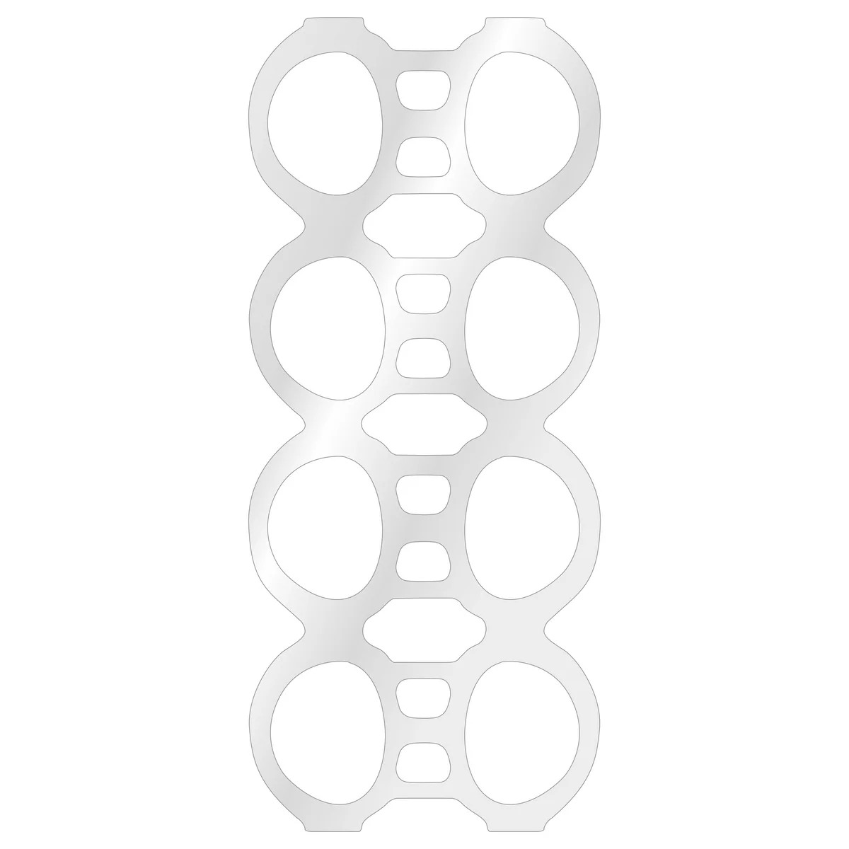 8 pack pre-cut plastic rings
